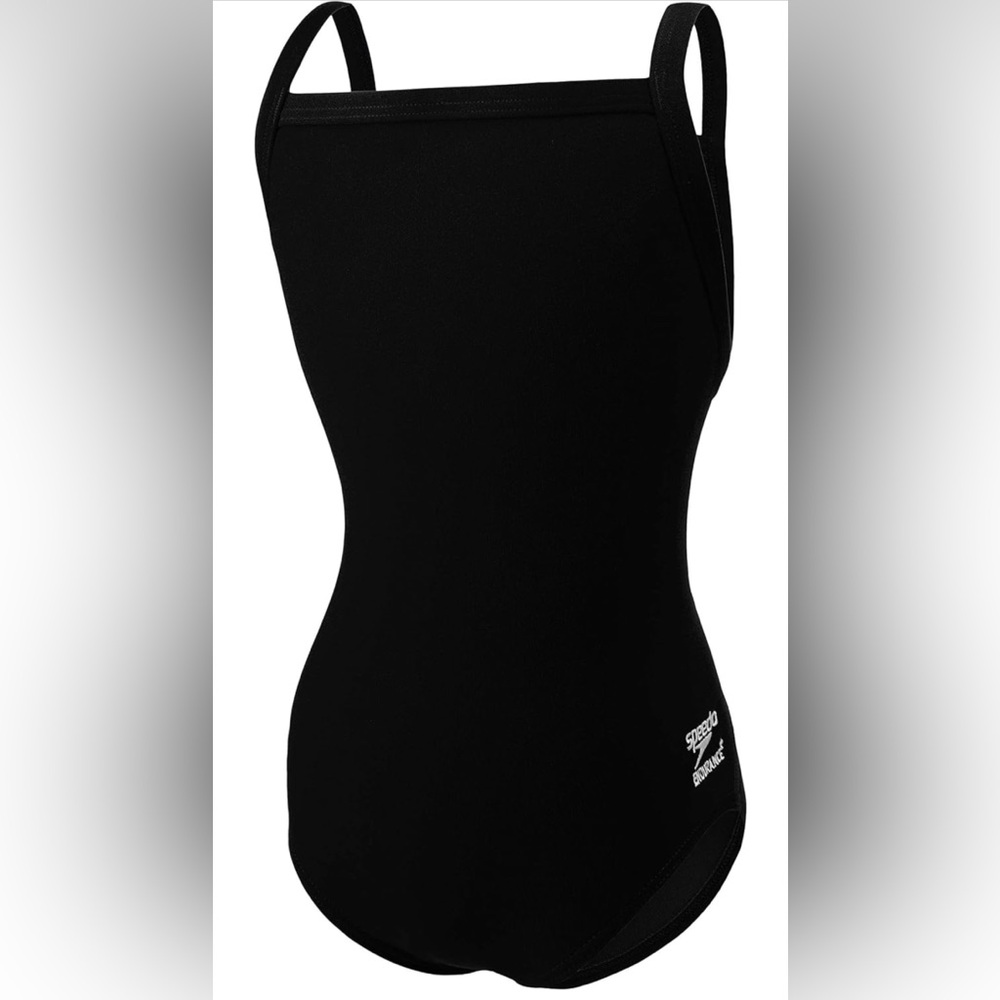 Speedo Girls' Swimsuit One Piece Endurance+ Flyback Solid Youth Team Colors